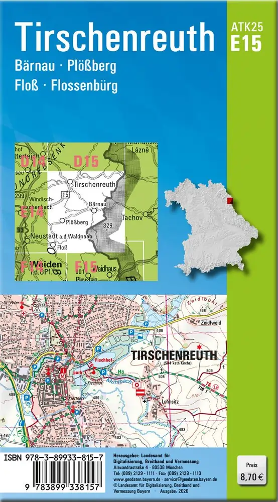 Wanderkarte Tirschenreuth2