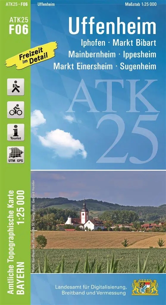 Wanderkarte Uffenheim