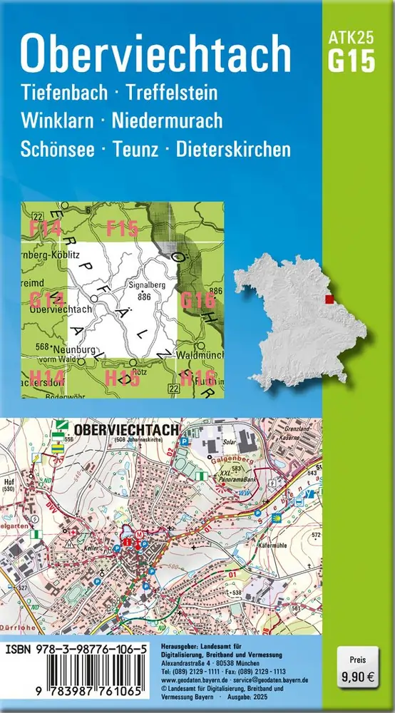Wanderkarte Oberviechtach2