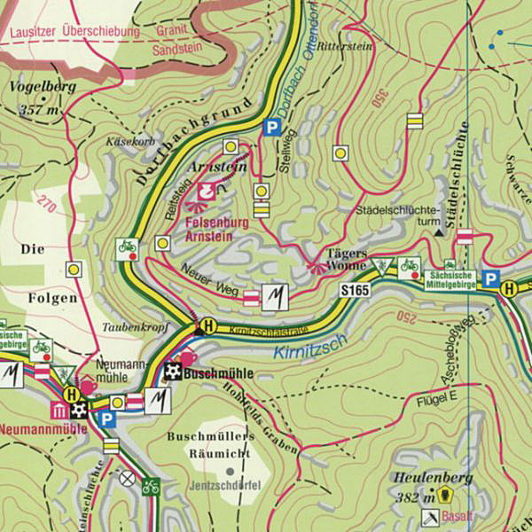 Wanderkarte Saechs-Schweiz_Bl2_Detail