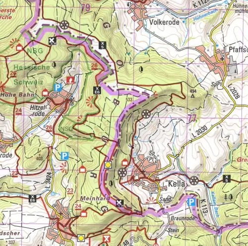 Thüringen-Eichsfeld Süd Detail