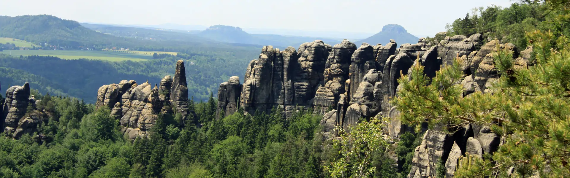 Felsgebiet Schrammsteinkette