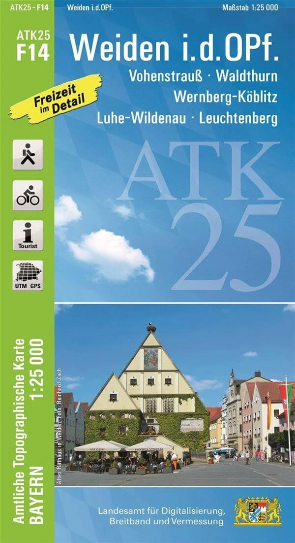 Wanderkarte Weiden