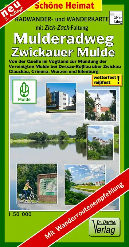 WK Mulderadweg Zwickauer Mulde vom Verlag Barthel