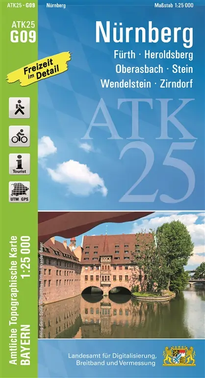 Wanderkarte Nuernberg