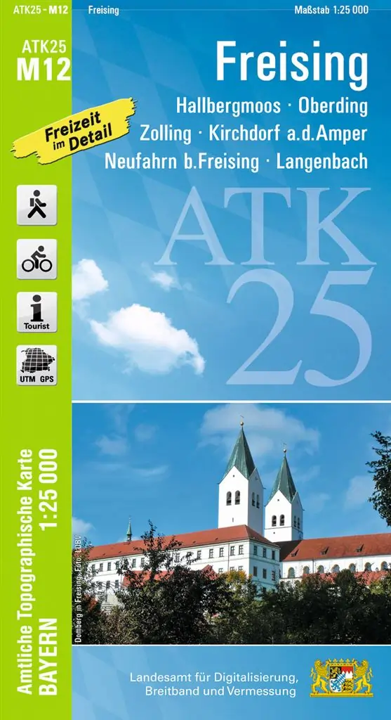 Wanderkarte Freising