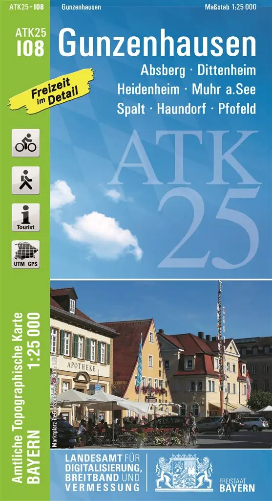 Wanderkarte Gunzenhausen