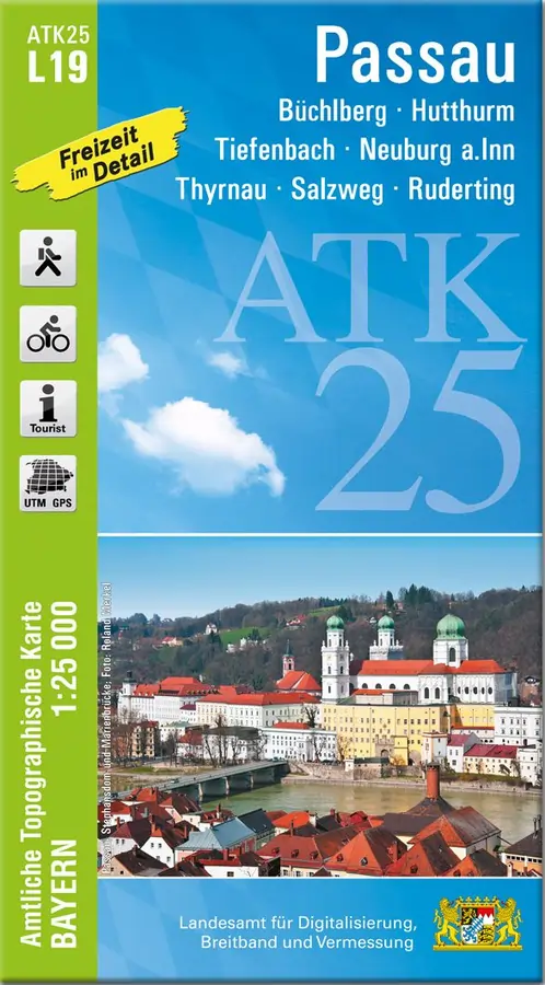Wanderkarte ATK Passau Niederbayern