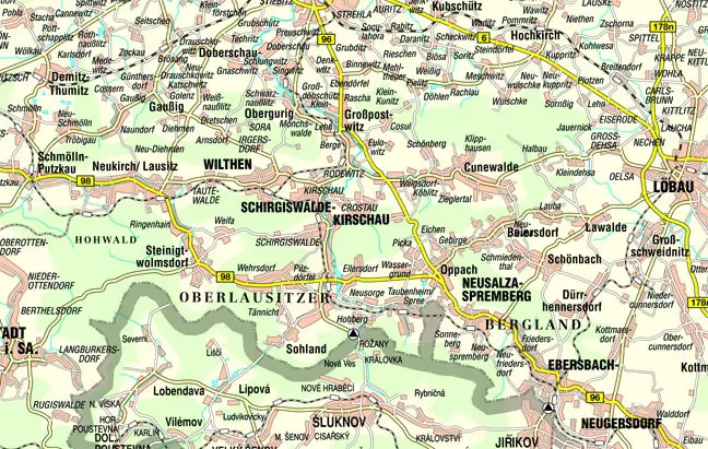 Wanderkarte Kirschau_Detail2