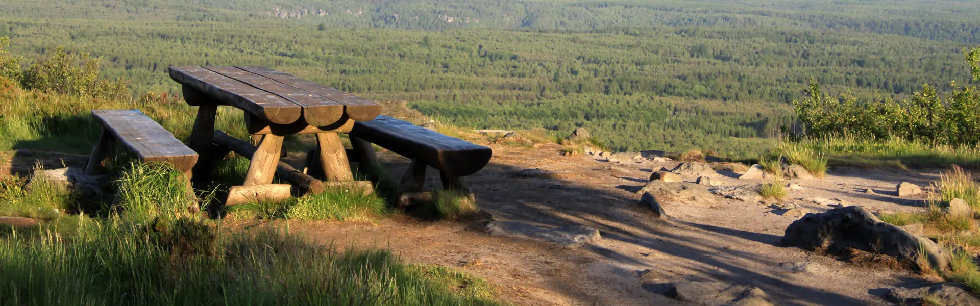 Ruheplatz für Wanderer