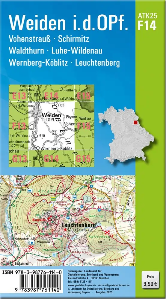Wanderkarte Weiden2