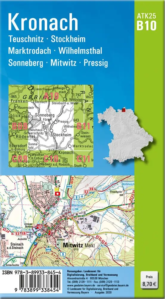 Wanderkarte Kronach2