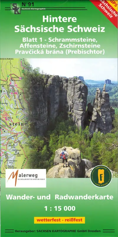 Wanderkarte Hintere Sächsische Schweiz1