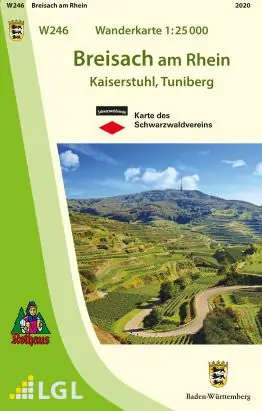 Wanderkarte Breisach