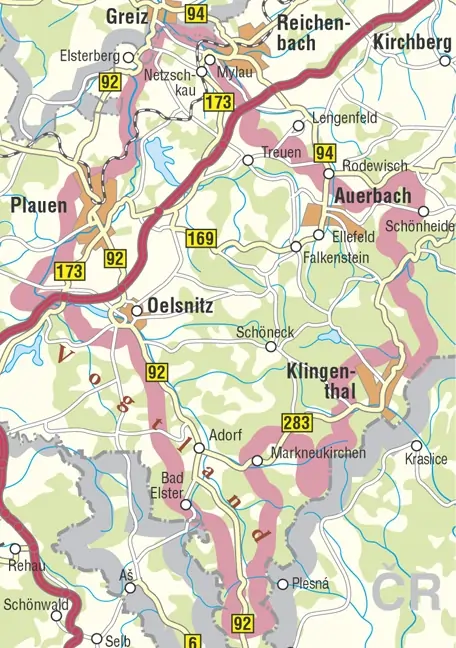 Wanderkarte_Vogtland-Set Detail2