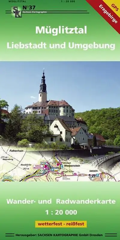 Wanderkarte Müglitztal