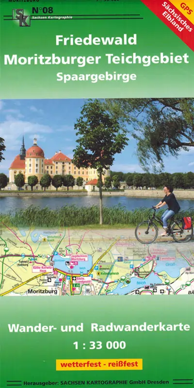 Wanderkarte Friedewald-Moritzburger Teiche