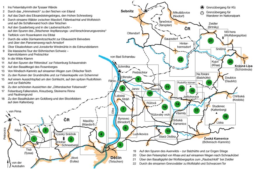 Boehmische Schweiz Detail
