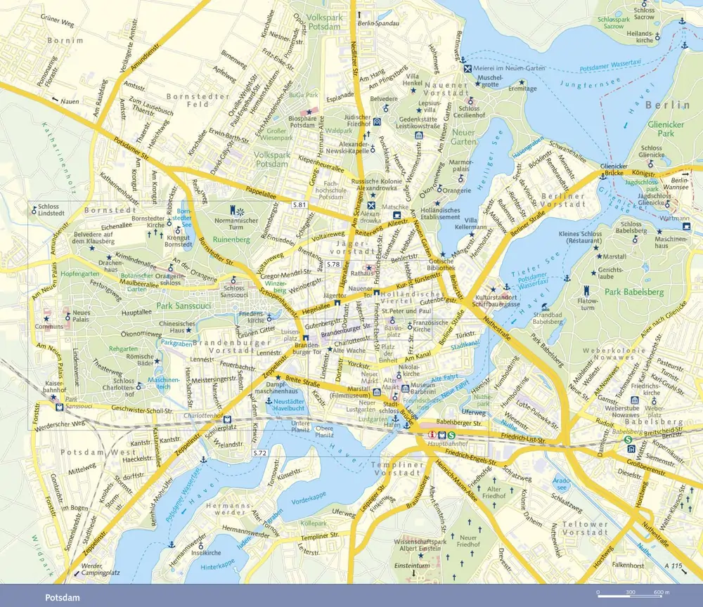 Reiseführer Brandenburg-Detail-Potsdam