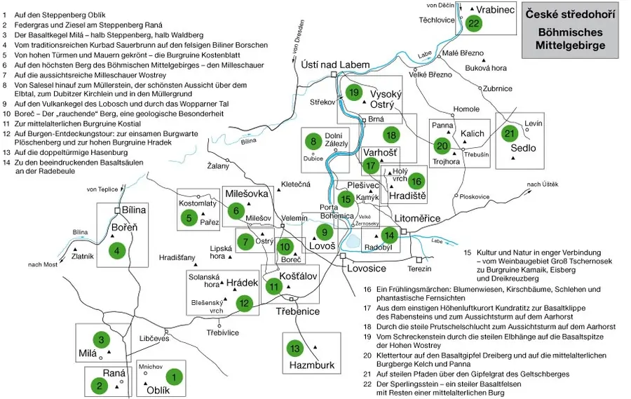 Boehmische Mittelgebirge Detail
