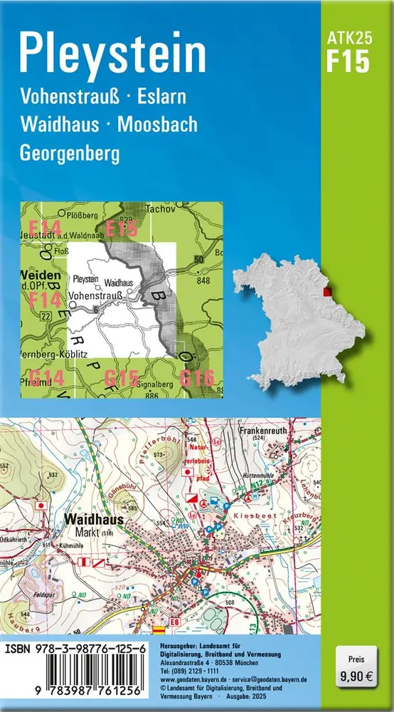 Wanderkarte Pleystein2